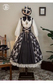 Miss Point Antique Flower Wall Underbust JSK(Reservation/Full Payment Without Shipping)